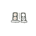 Athena 08-12 Kawasaki R - M.Y.2008 250 Top End Gasket Kit w/o Valve Cover Gasket P400250620052