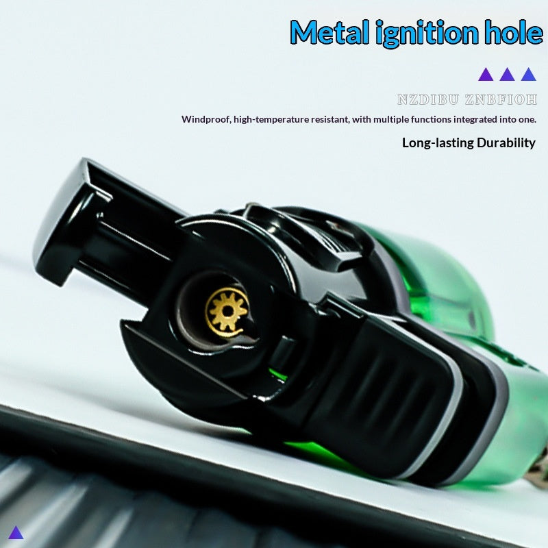Mini Keychain Windproof Inflatable Portable Lighter