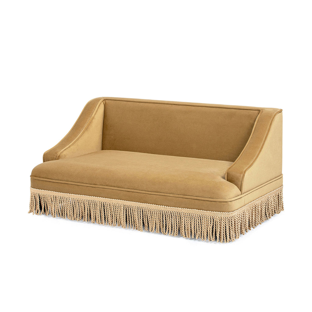 Duchess 33" Medium Princess Pet Bed Sofa with Fringe Skirt