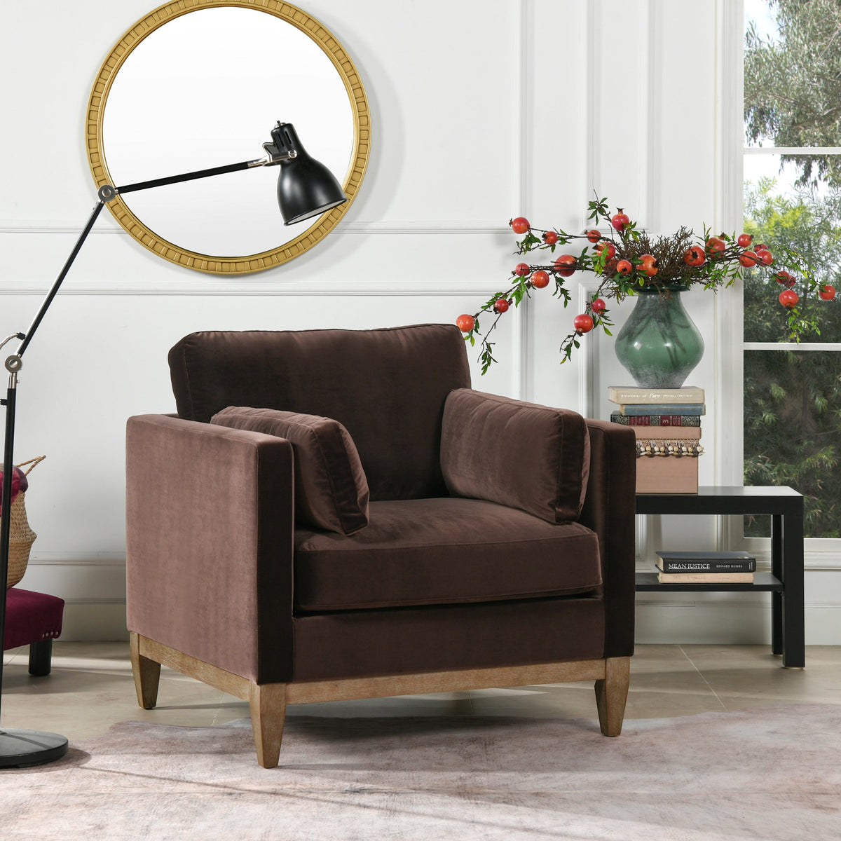 Knox 36" Modern Farmhouse Arm Chair