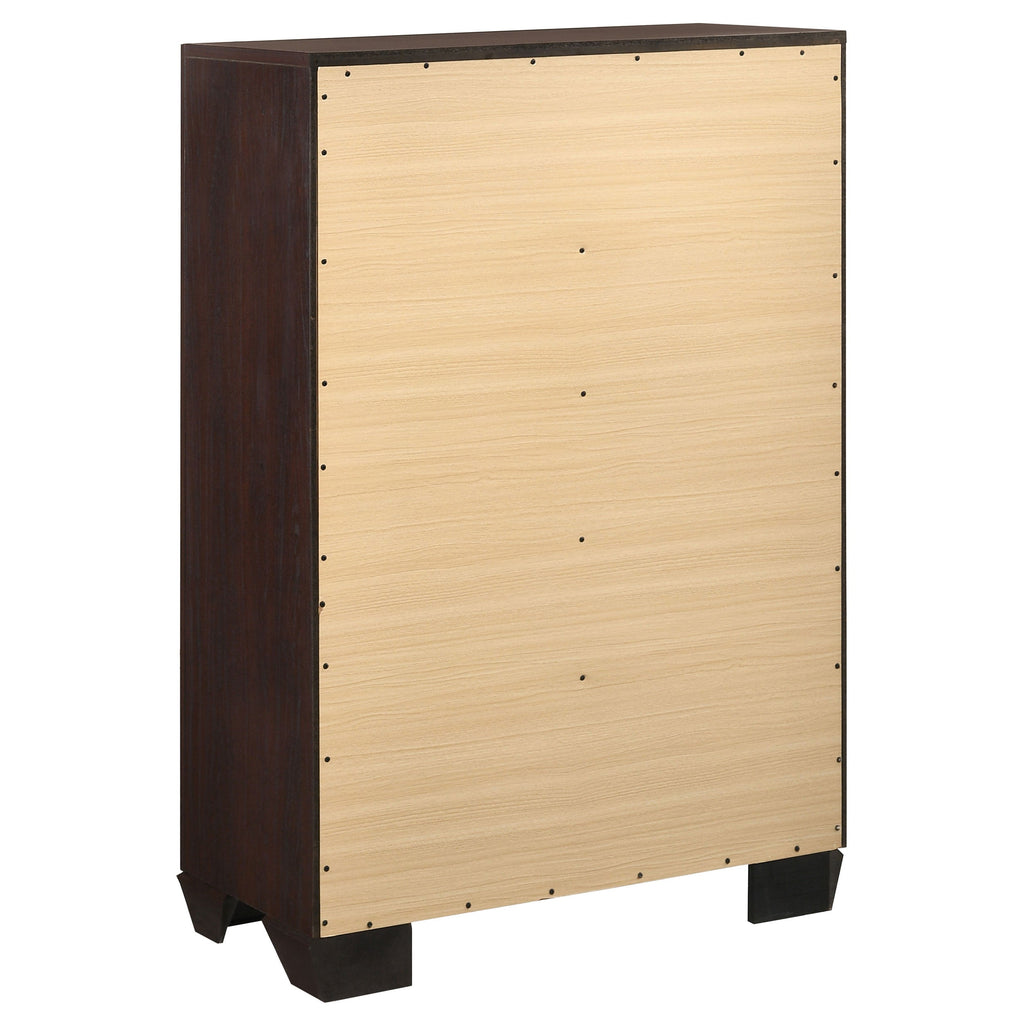 Hadfield Dark Cocoa 5-Drawer Chest