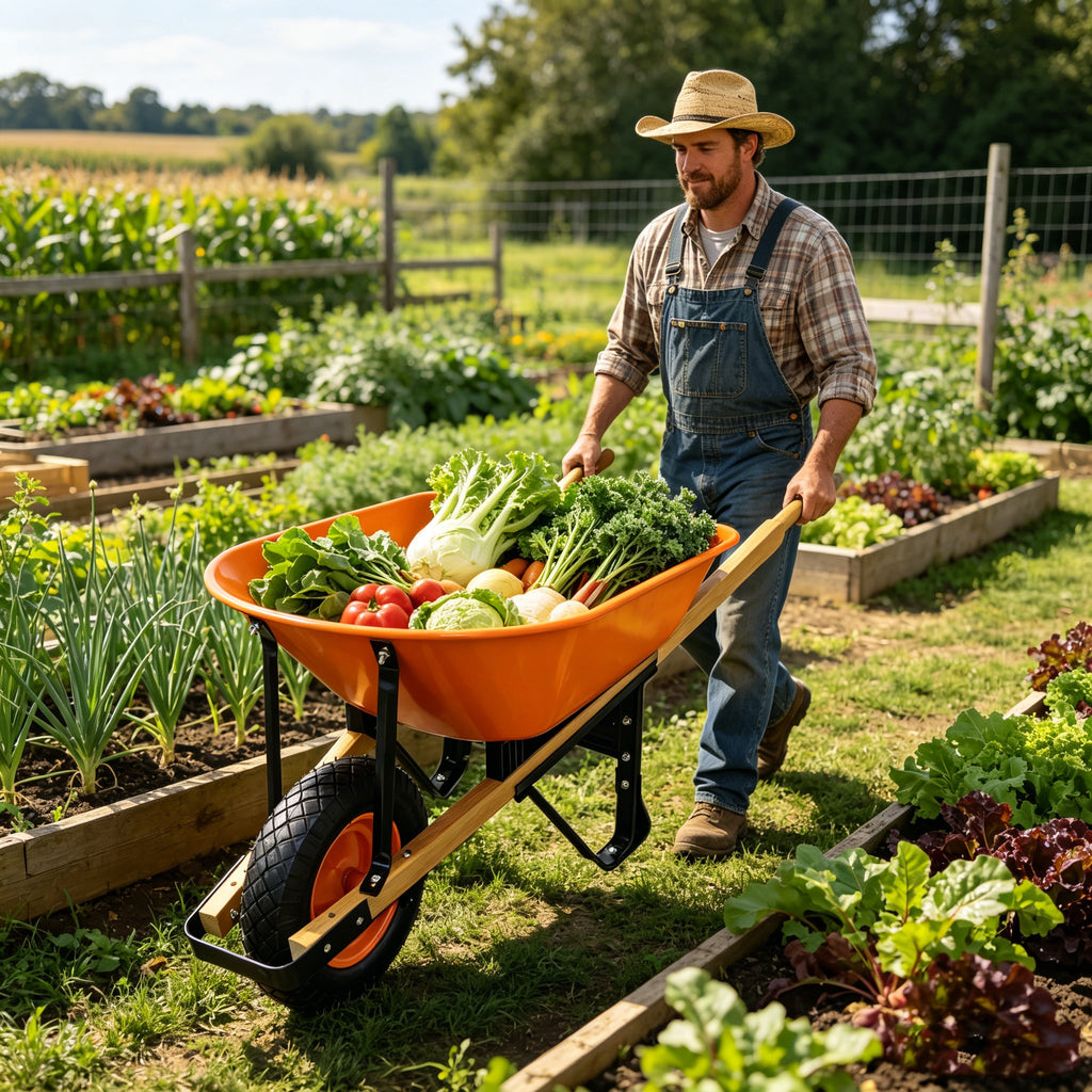 Steel Tray Wheel Barrow