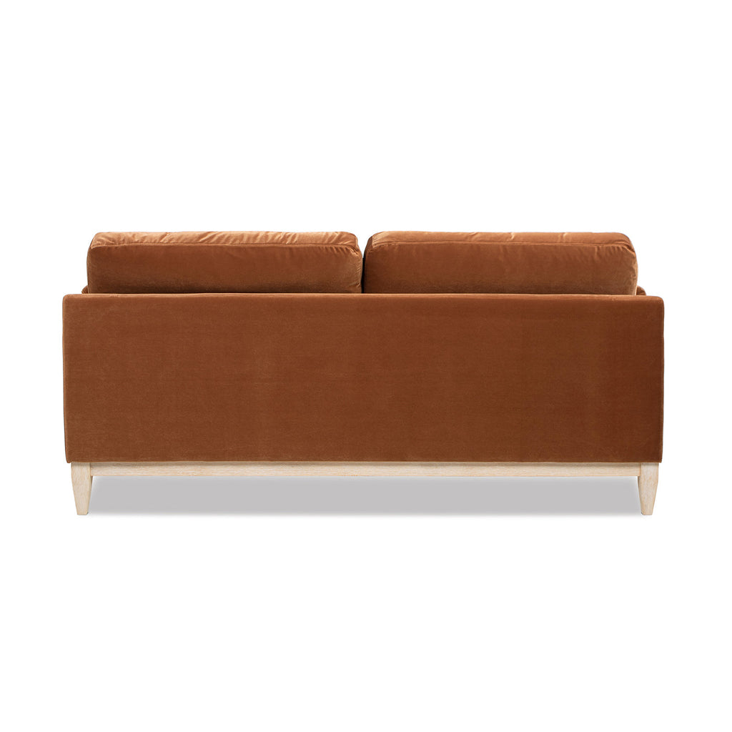 Pasadena 75.5" Modern Farmhouse Sofa in Burnt