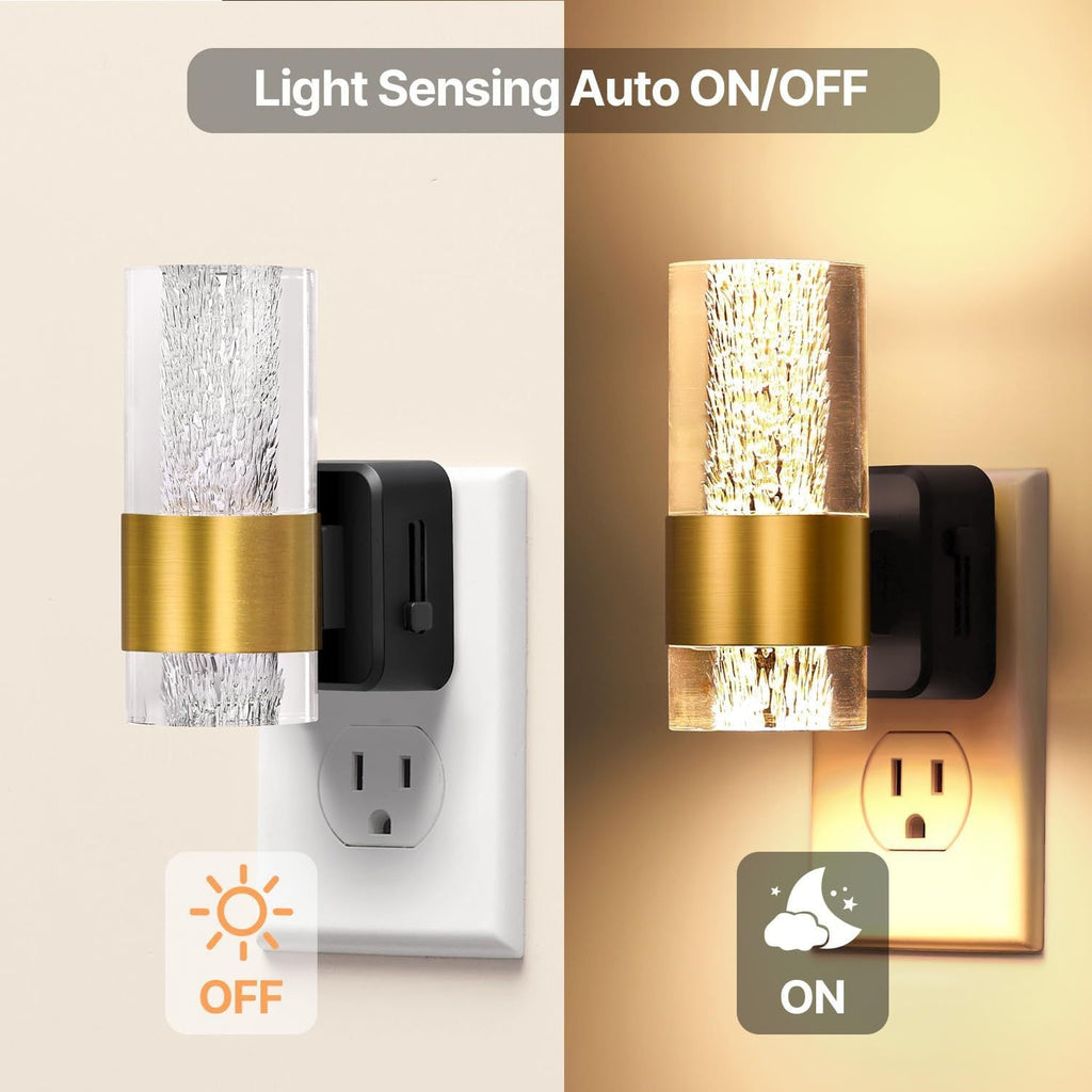 Ice Flower Wall-mounted Light-controlled Sensor Lamp Kitchen Corridor