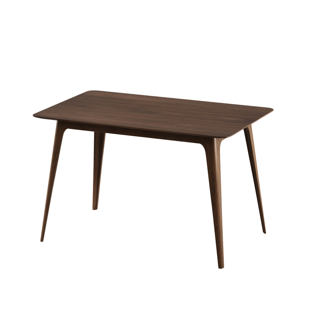 Mid-Century Modern Rubberwood Dining Table