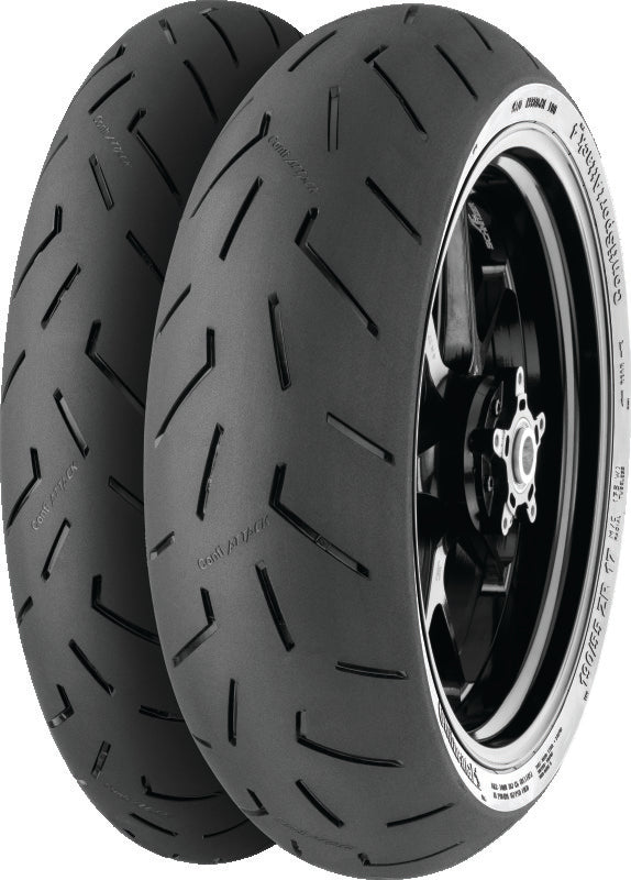 Continental Tire Continental ContiSportAttack 4 Rear Tire - 190/50 ZR17 M/C 73(W) TL 02446020000