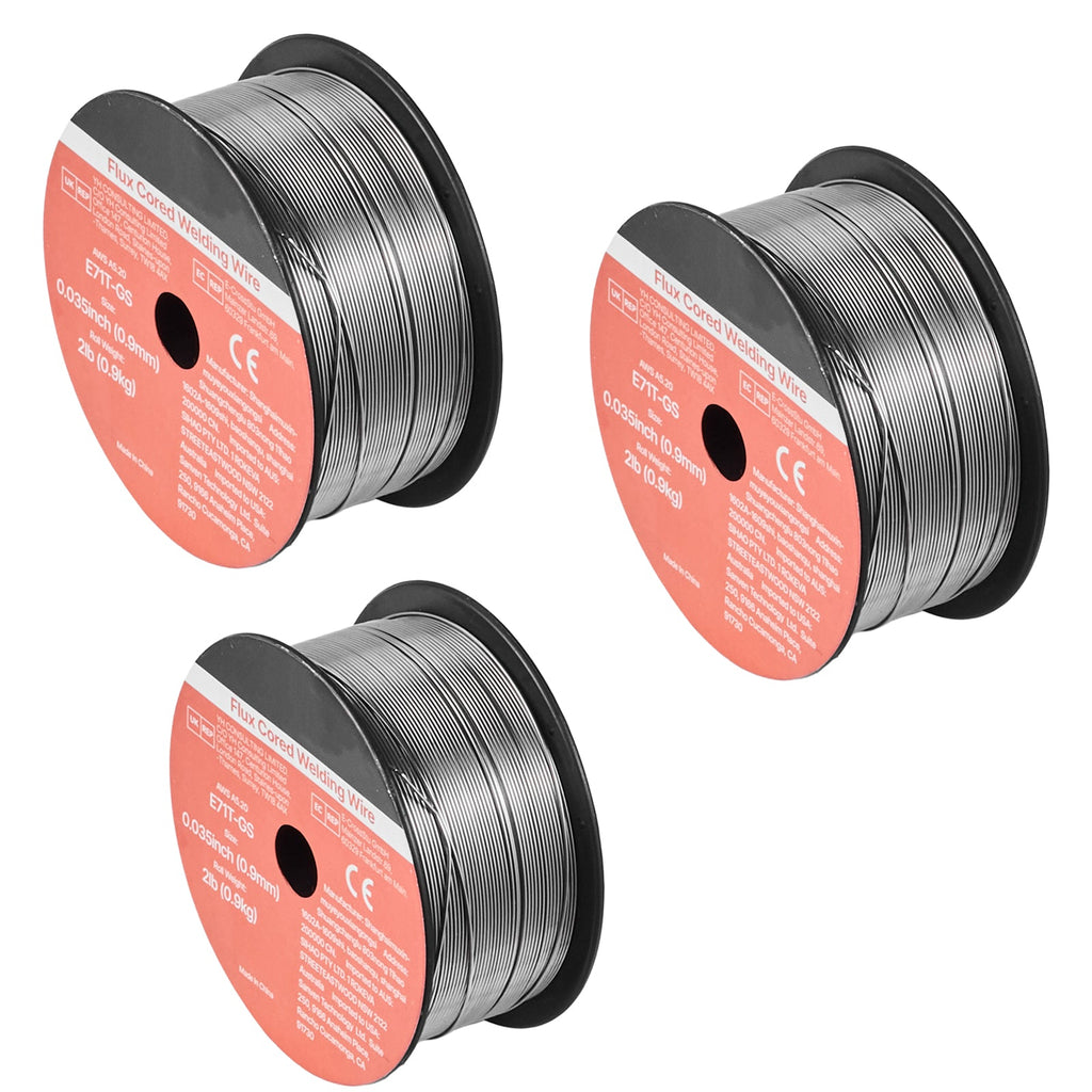 Flux Core MIG Welding Wire, E71T-GS 0.035-inch, 2 LBS