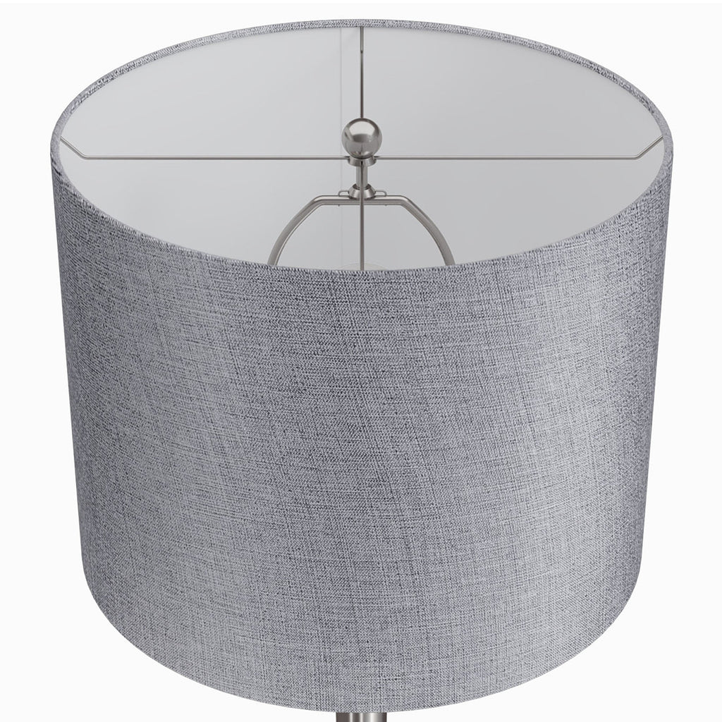24" Contemporary Metal Table Lamp