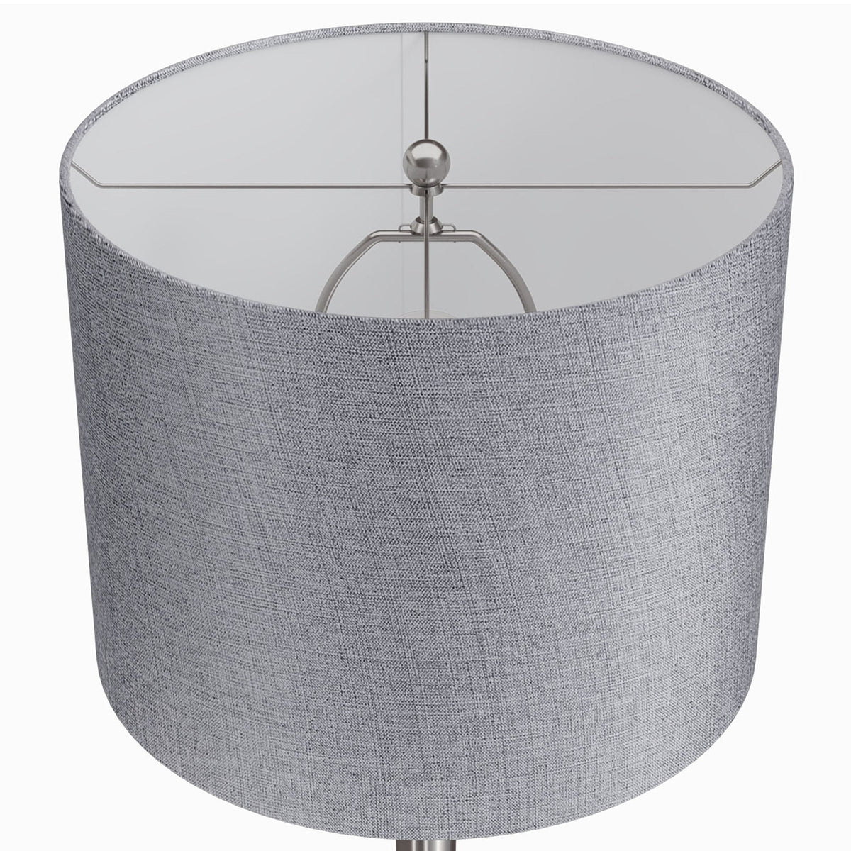 24" Contemporary Metal Table Lamp