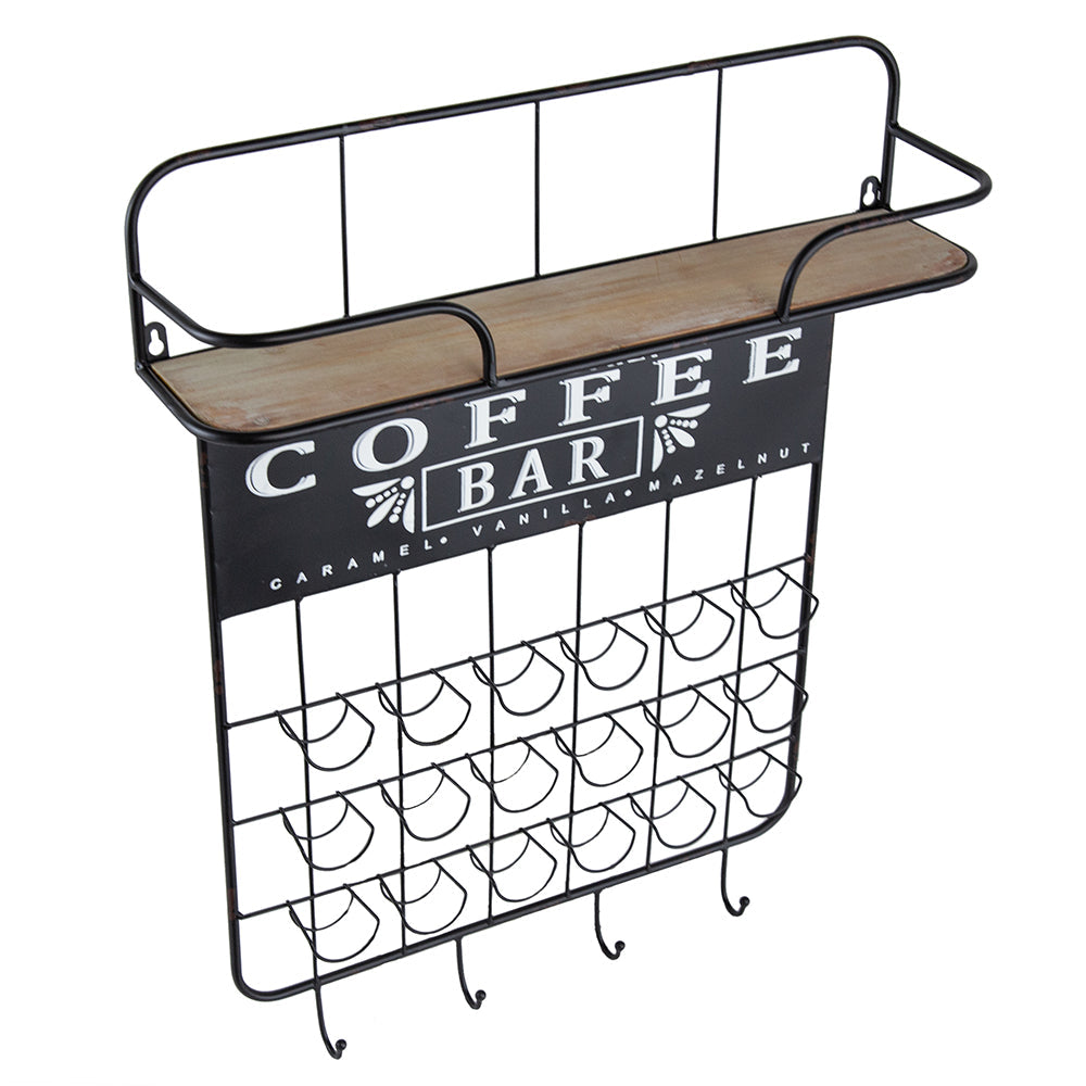 Stylish Coffee Bar Shelf
