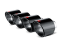 Akrapovic 06-13 Chevrolet Corvette ZO6/ZR1 (C6) Tail Pipe Set (Carbon 115 mm) TP-CT/1