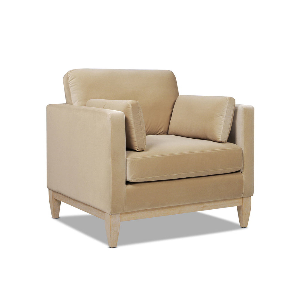 Knox 36" Modern Farmhouse Arm Chair - Fawn