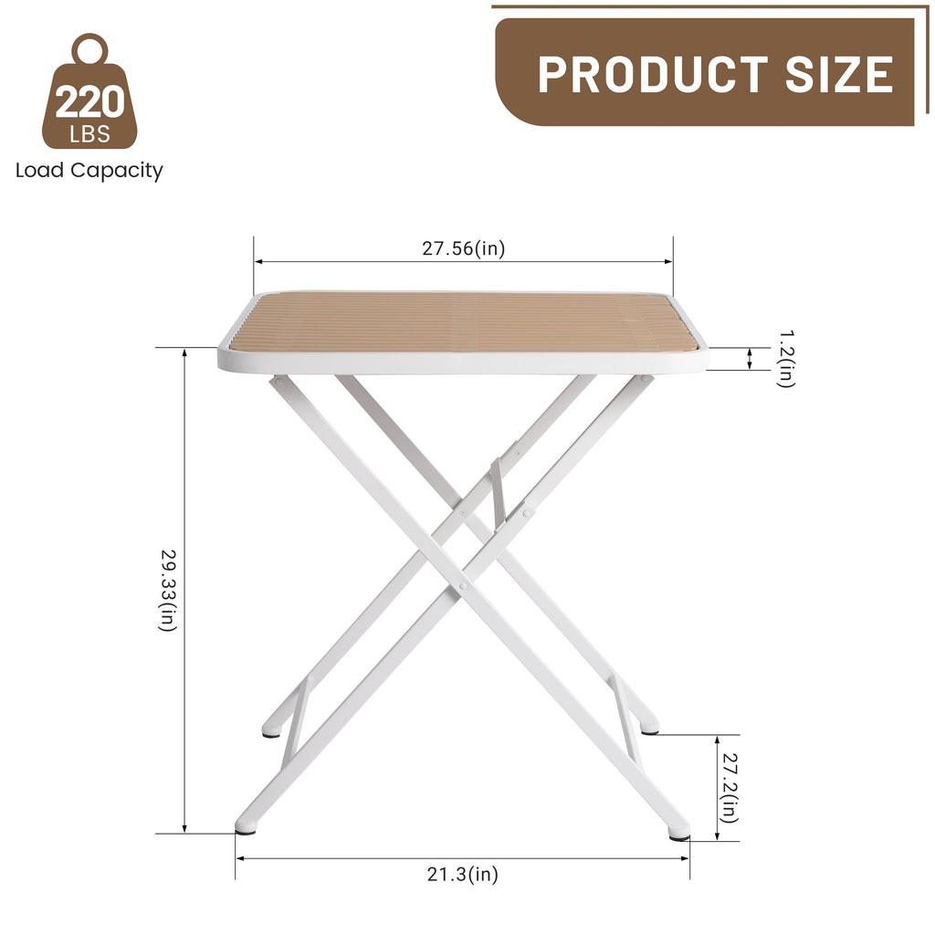 Summer - Modern Folding Square Table