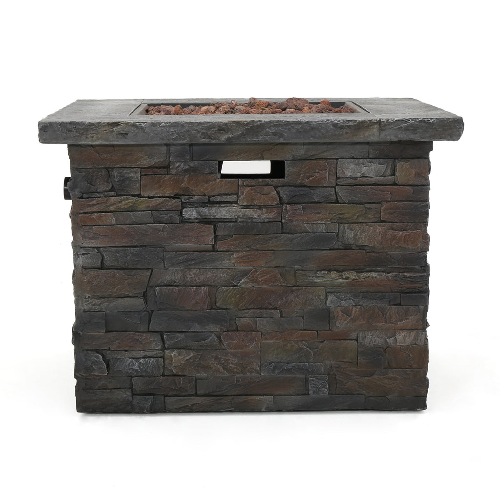 33" Square MGO Fire Pit - 40000 BTU