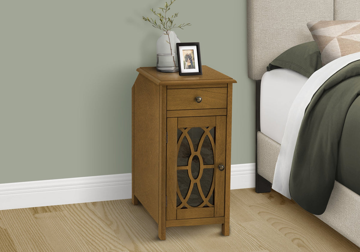 Accent Table with Storage Drawer
