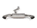 Akrapovic 2020+ Audi RS Q8 (M4) Evolution Line Cat Back (Titanium) w/Carbon Fiber/Titanium Tips S-AU/TI/20H