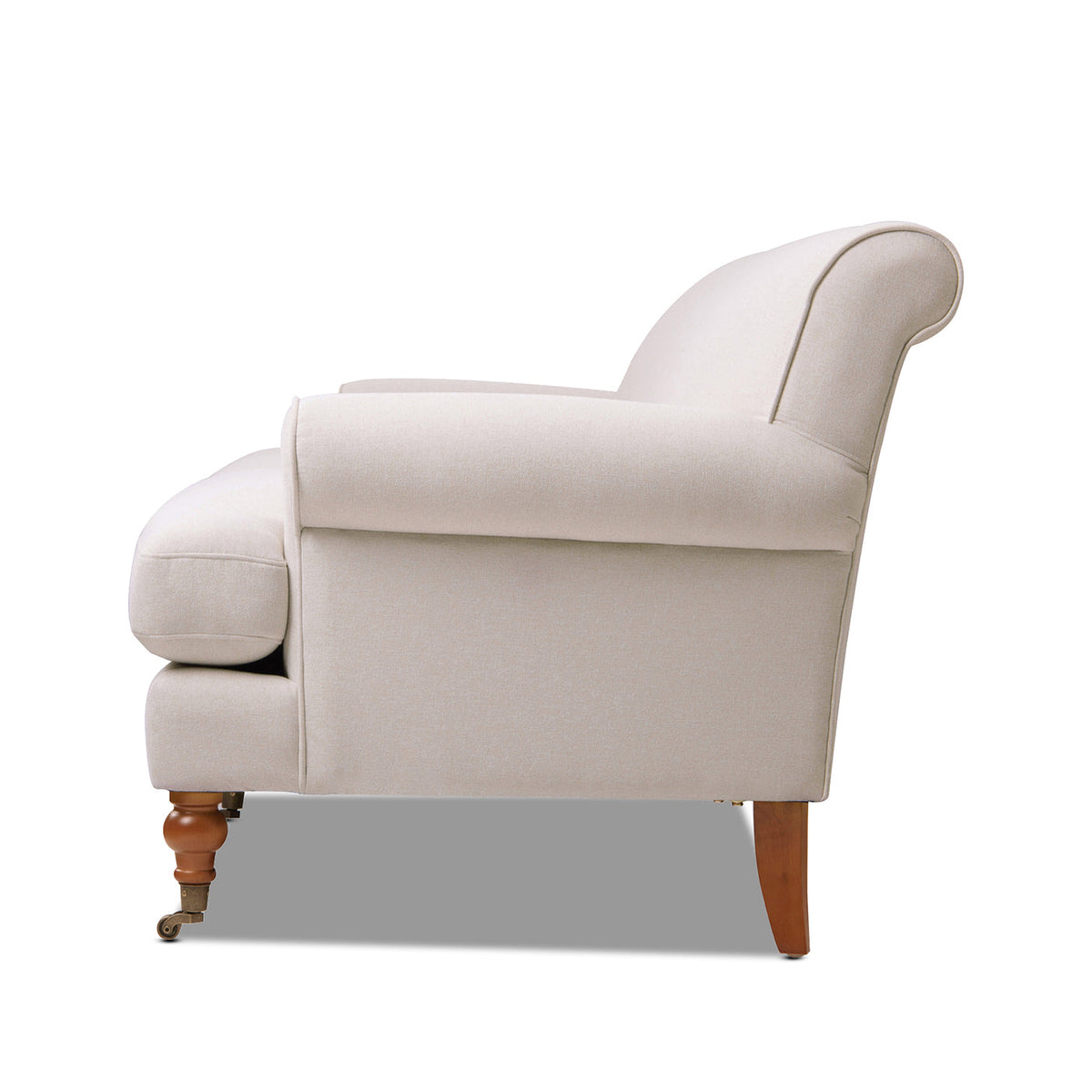 Alana Lawson Three-Cushion Tightback Sofa, Sky Neutral