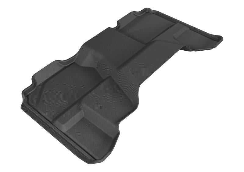 3D MAXpider 2007-2013 Chevrolet/GMC Silverado Extended Cab Kagu 2nd Row Floormats - Gray L1CH05021501