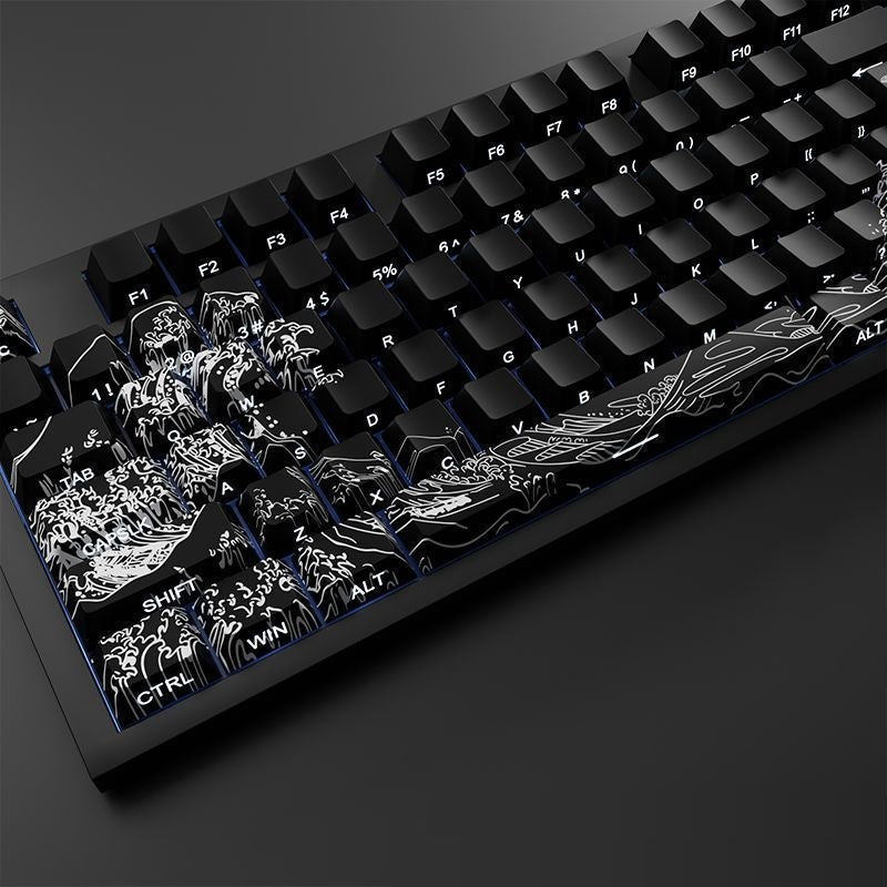 Light-transmitting Personalized Keycaps With Side Illumination For A Creative Touch