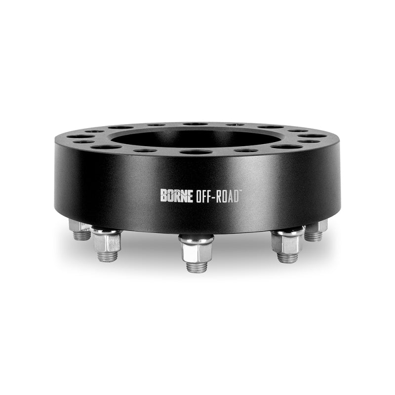 Borne Off-Road Wheel Spacers 8x165.1 116.7 50 M14 Black BNWS-008-500BK