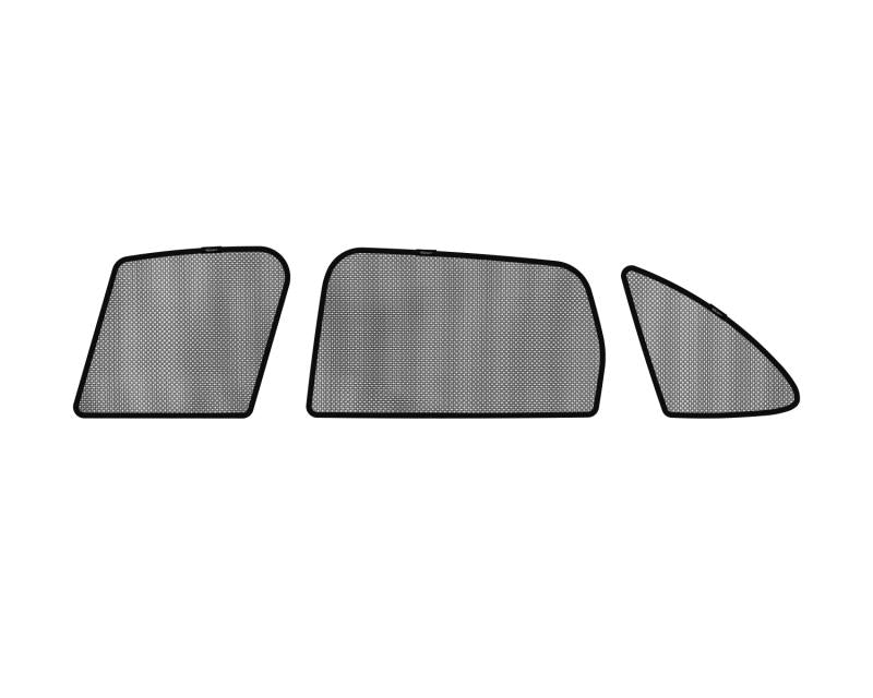 3D MAXpider 2011-2018 Porsche Cayenne Black Sun Shades - Side Windows S1PO0101