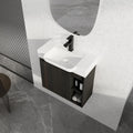 24'' Wall-Mounted Bathroom Vanity