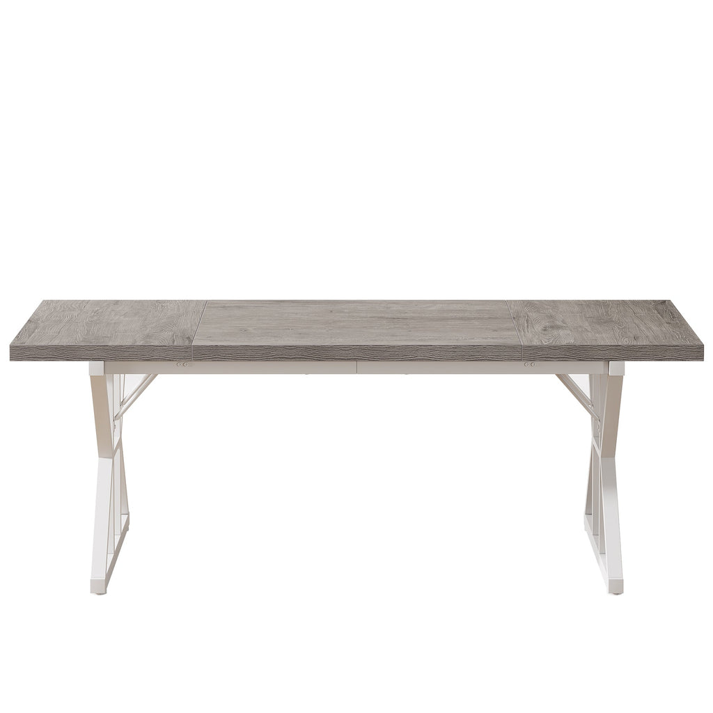 71" Farmhouse Dining Table for 6