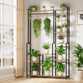 Large Plant Stand Indoor with Grow Light