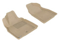 3D MAXpider 2006-2011 Chevrolet HHR Kagu 1st Row Floormat - Tan L1CH02111502