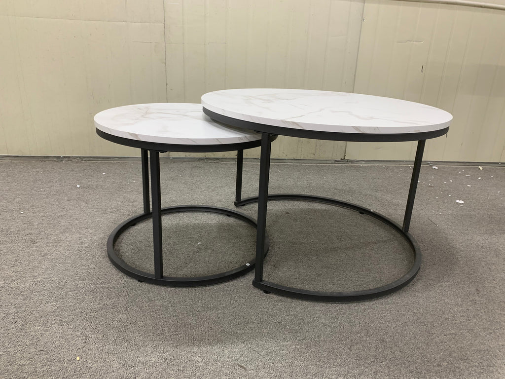27.6" Nesting Coffee Table Set of 2