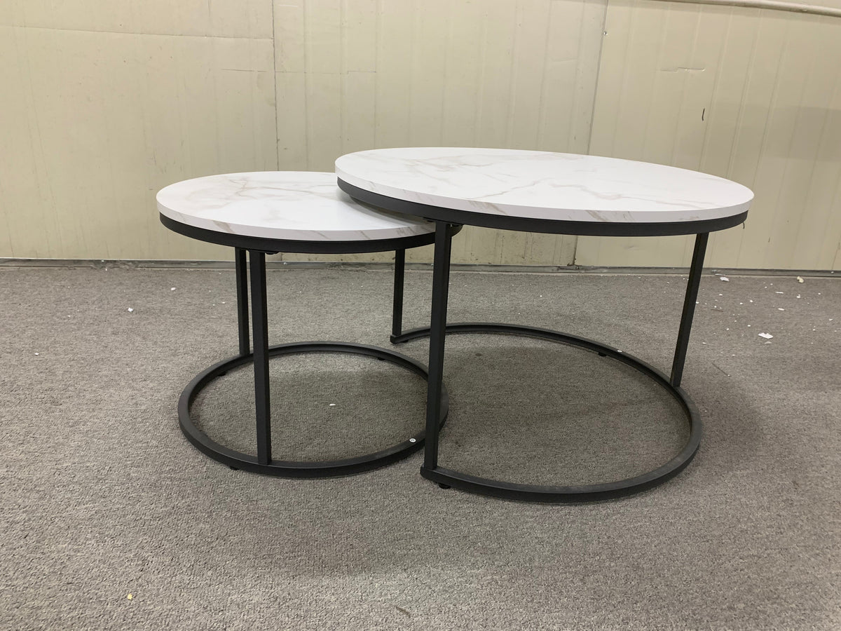 27.6" Nesting Coffee Table Set of 2