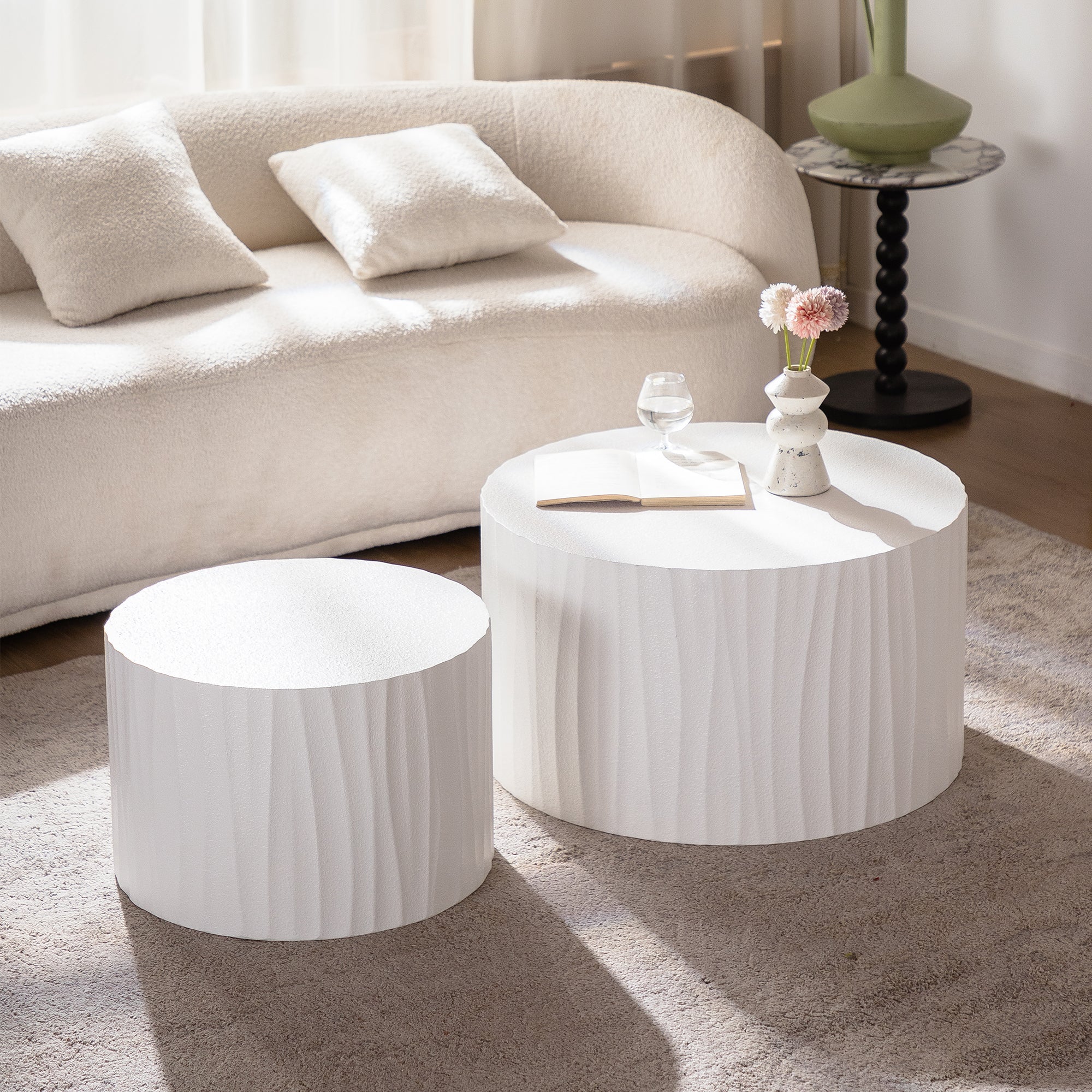 Nesting Coffee Table Set of 2
