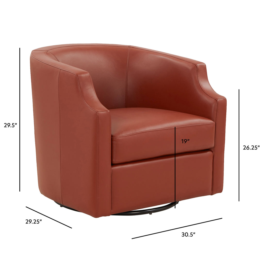 Emmett Swivel Barrel Chair