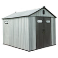 8X10FT Outdoor Resin Storage Shed