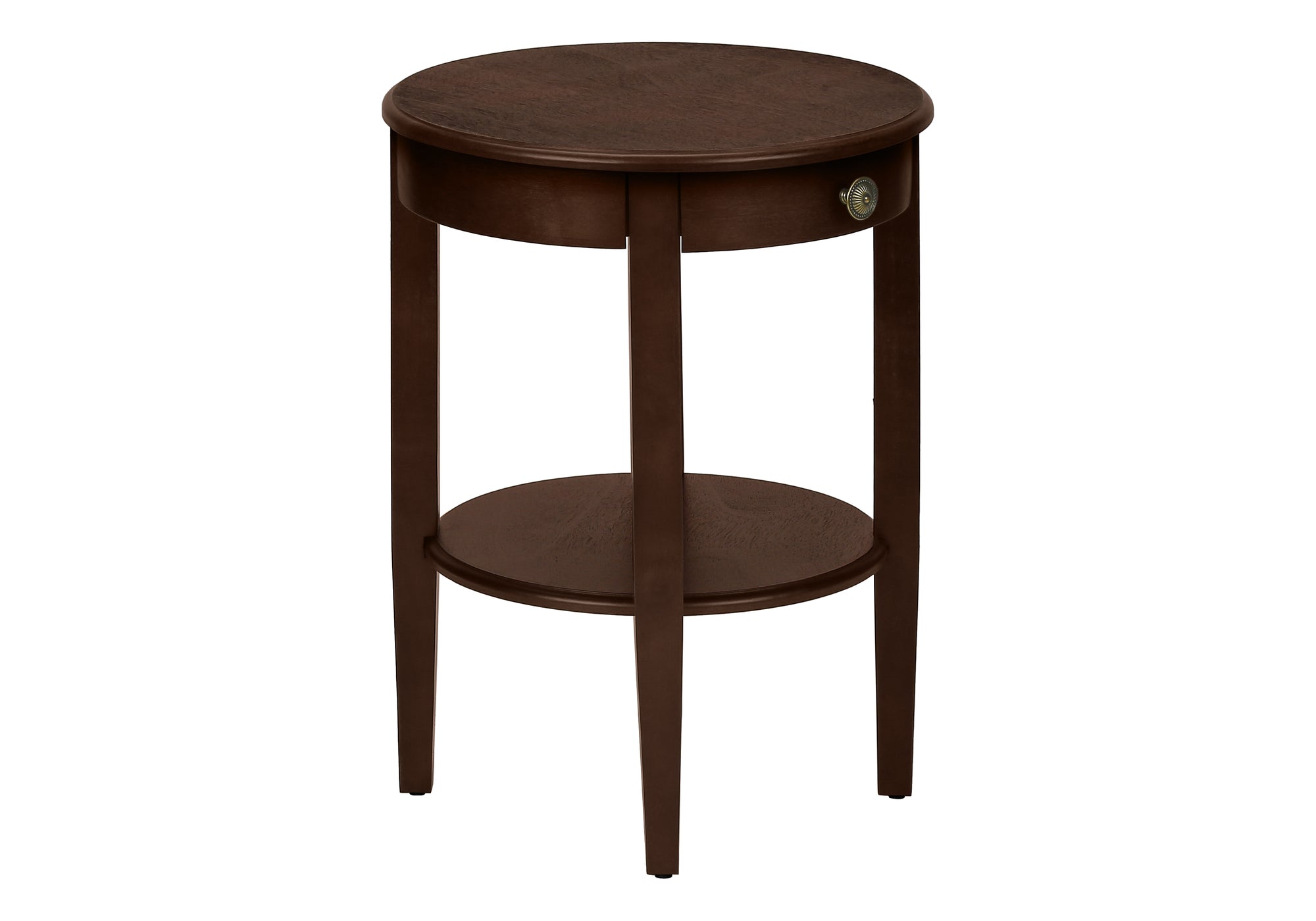 2-Tier Round Accent Table