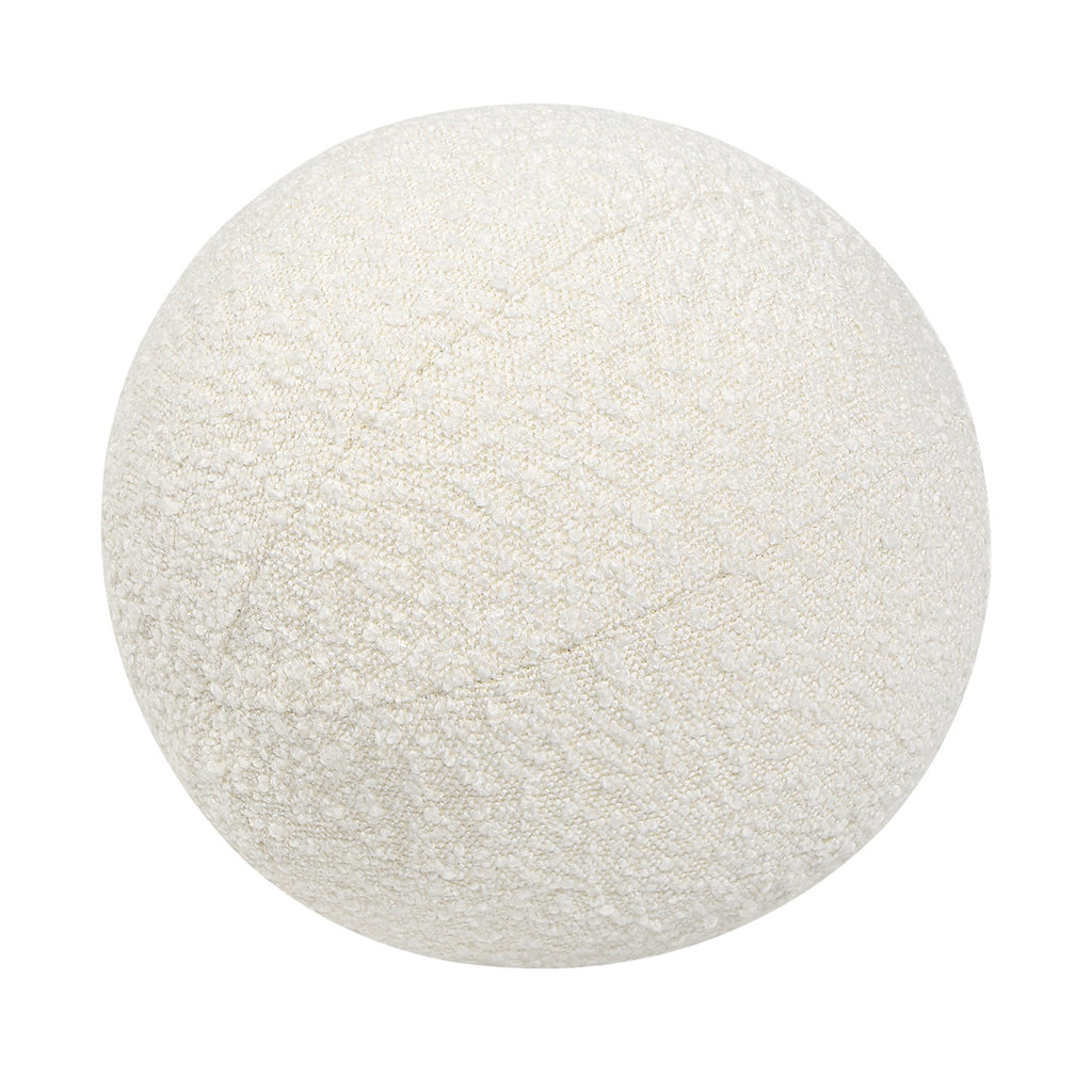 Luna 12" Round Sphere Accent Ball Throw Pillow
