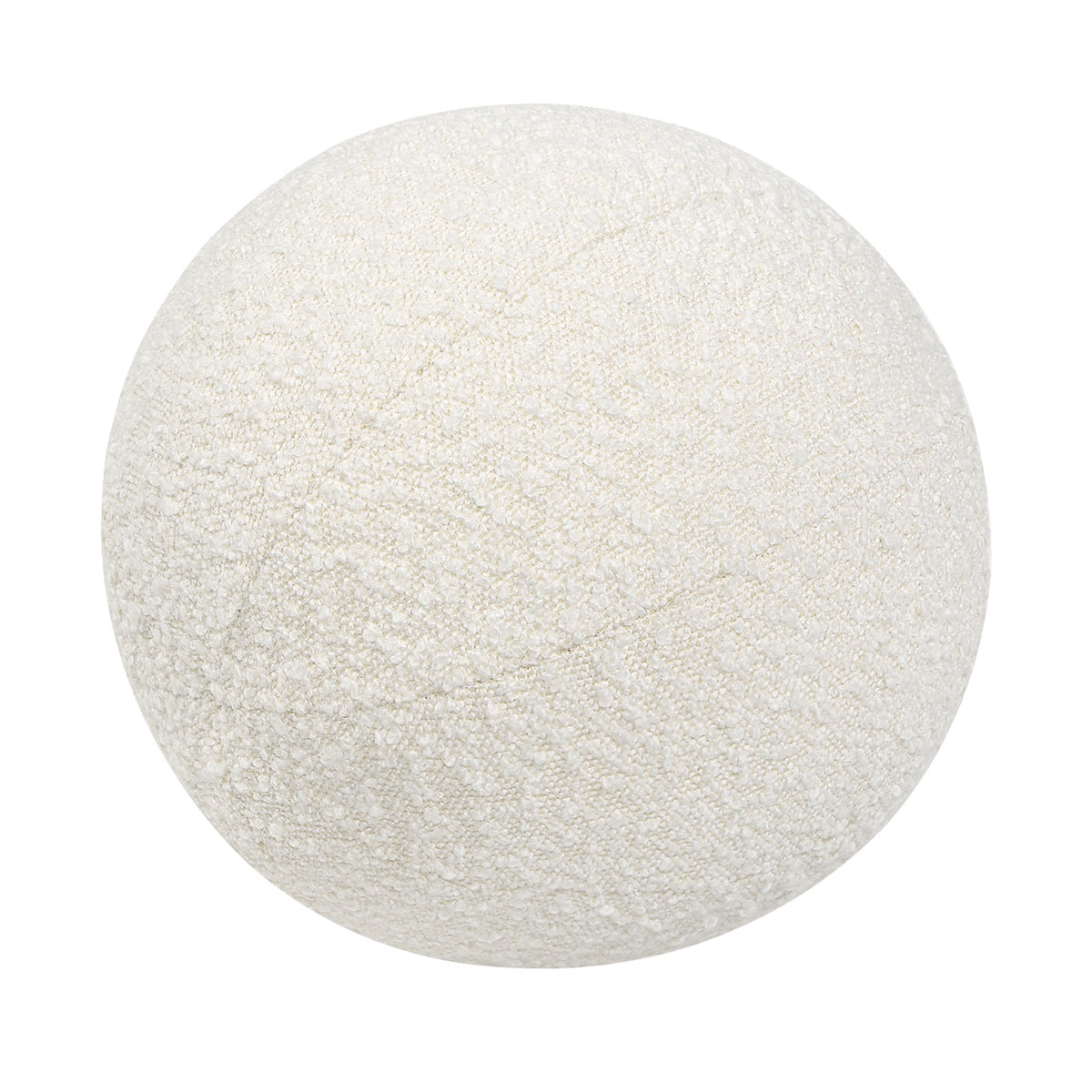 Luna 12" Round Sphere Accent Ball Throw Pillow