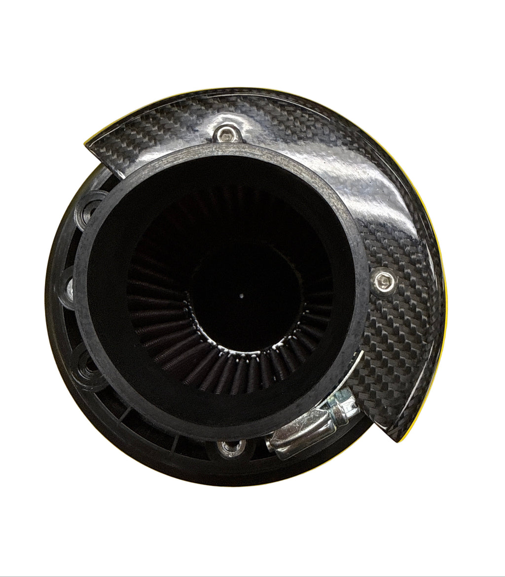 SPDZ1 Carbon Cover High Velocity 3" Inlet Intake Filter