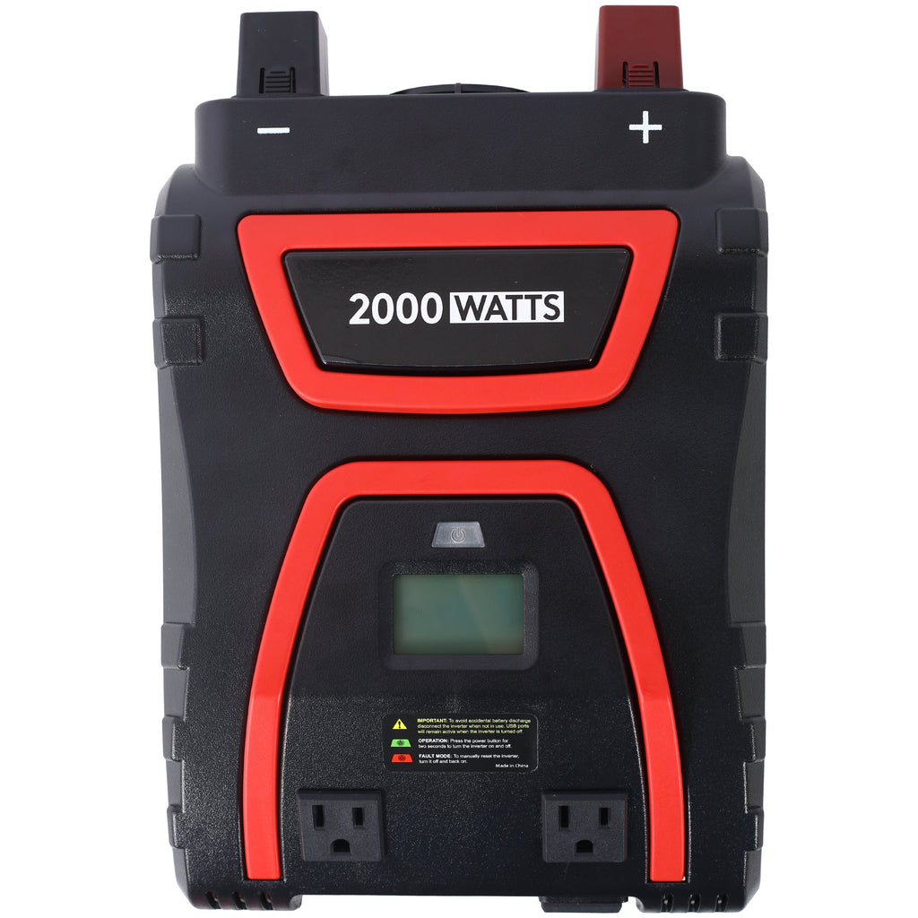 2000 Watts Power Inverter - Portable AC Power