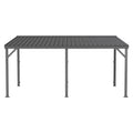 10'x16' Hardtop Wall Mounted Gazebo