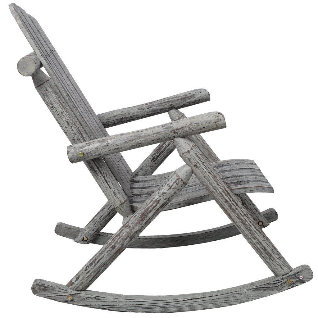 Wooden Porch Rocker Chair