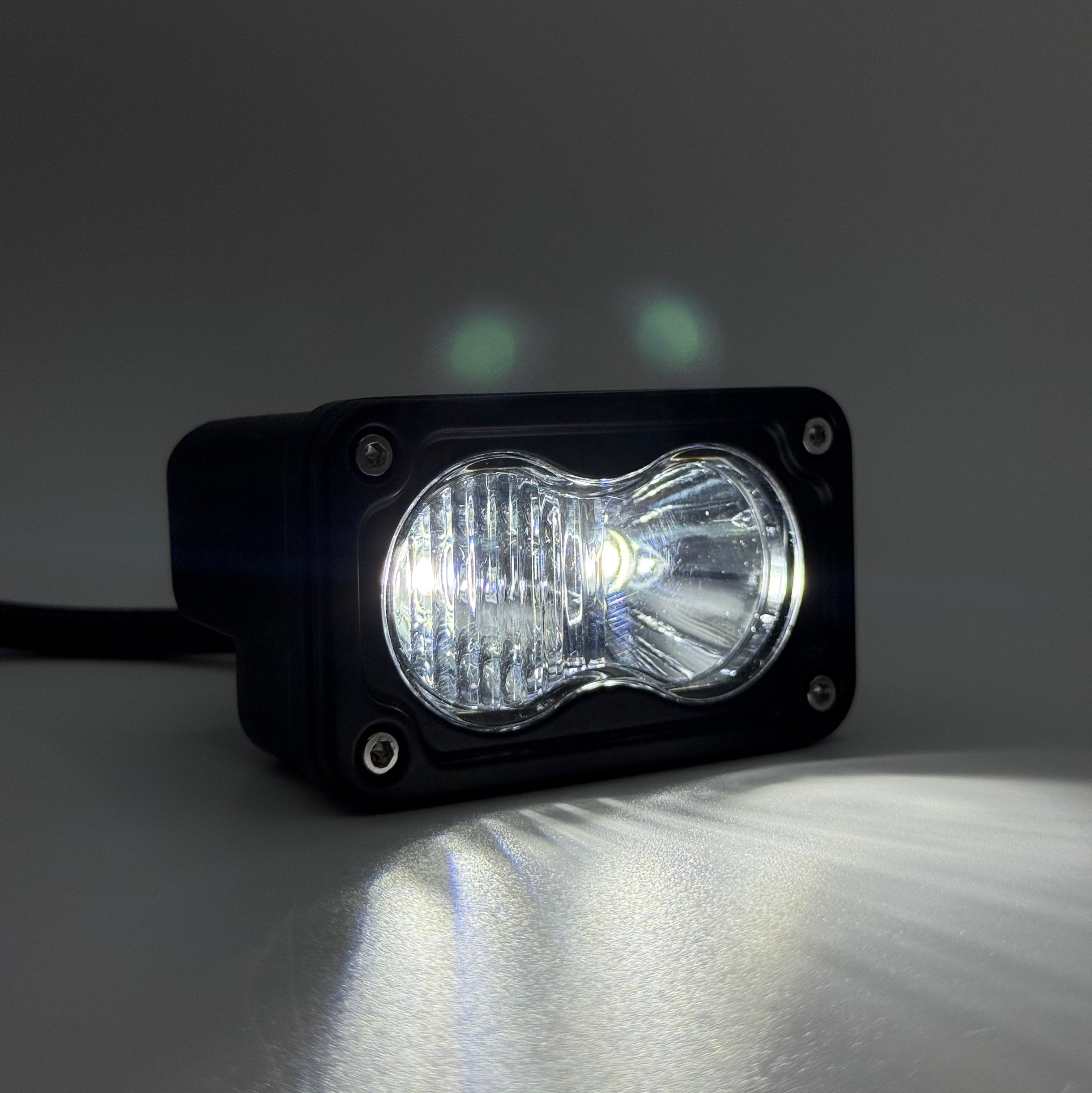 Rechargeable Battery Powered Baja Light w/ Switch (Metal)