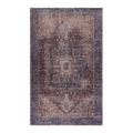 Maval Burgundy Washable Rug 2' x 3' Doormat Rug