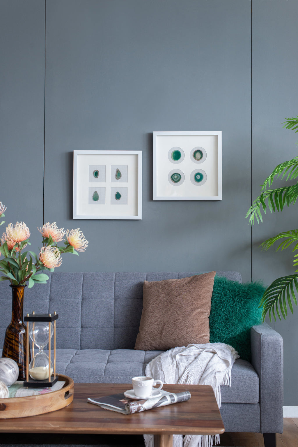 Set of 2 Shadow Box Wall Décor