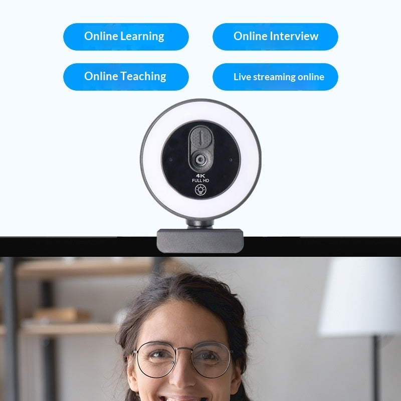 Computer Webcam USB Plug-and-play HD 4K Network Camera
