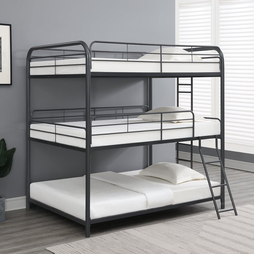 Triple Bunk Bed, Full/Full/Full