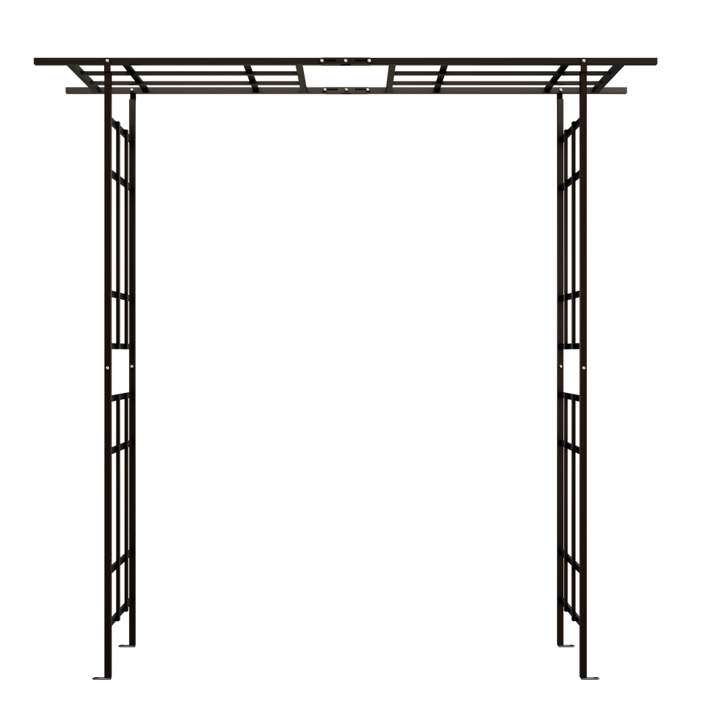 Metal Garden Arch with Adjustable Width