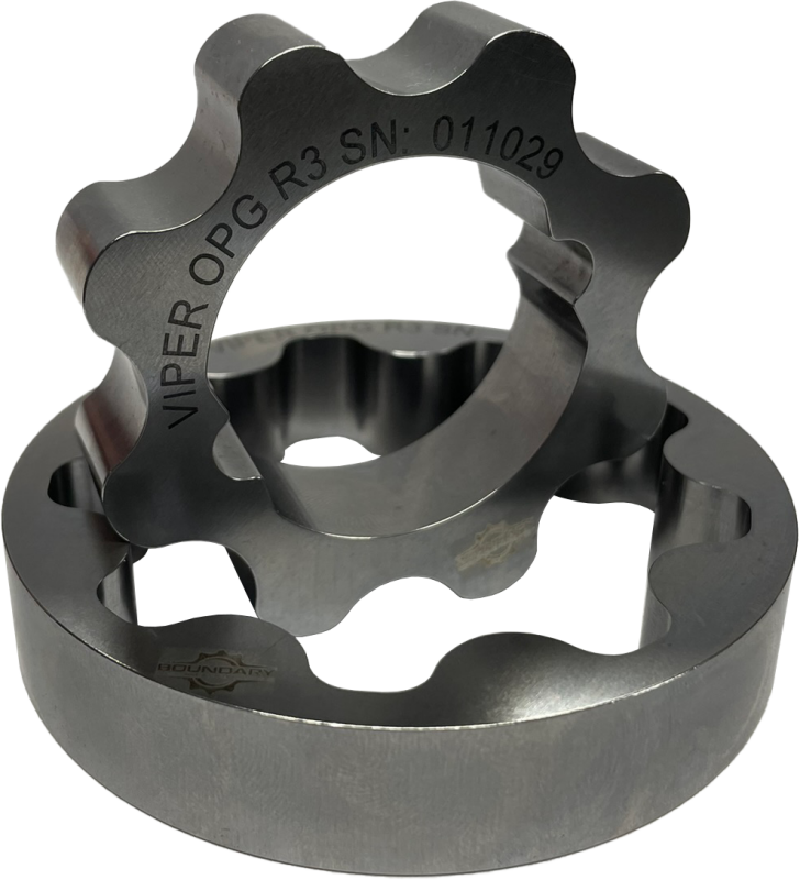 Boundary 08-10/13-17 Dodge Viper V10 8.3L 0.628in Height Billet MartenWear Treated Oil Pump Gear VIPER-OPG-R3-M