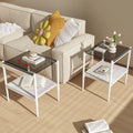 Set of 2 Rectangle End Tables