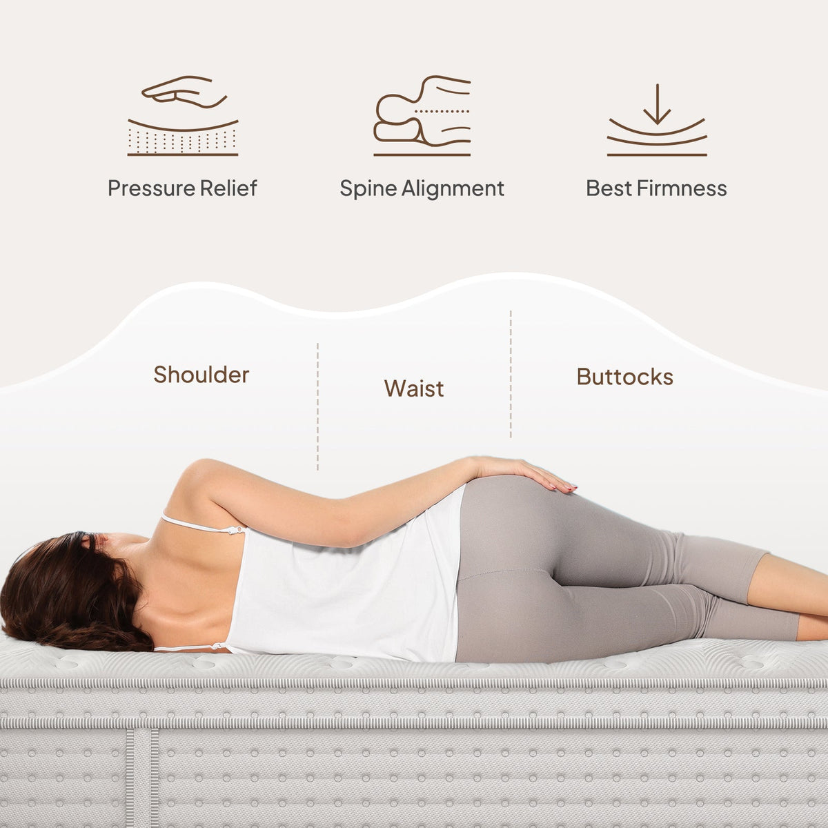 14'' Hybrid Mattress - King Size